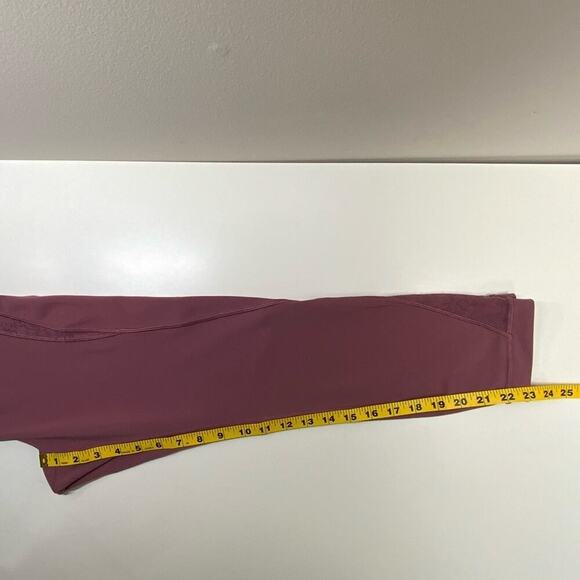 EUC | Lululemon | Capri Leggings | Mauve | Size 8 - Picture 8 of 10